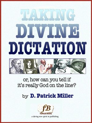 cover image of Taking Divine Dictation